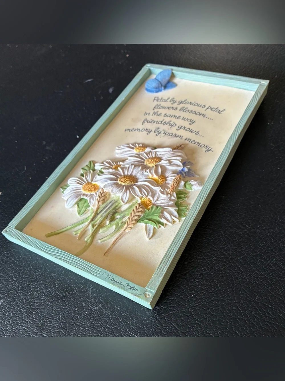 Marjolein Bastin Floral Friendship Wall Plaque